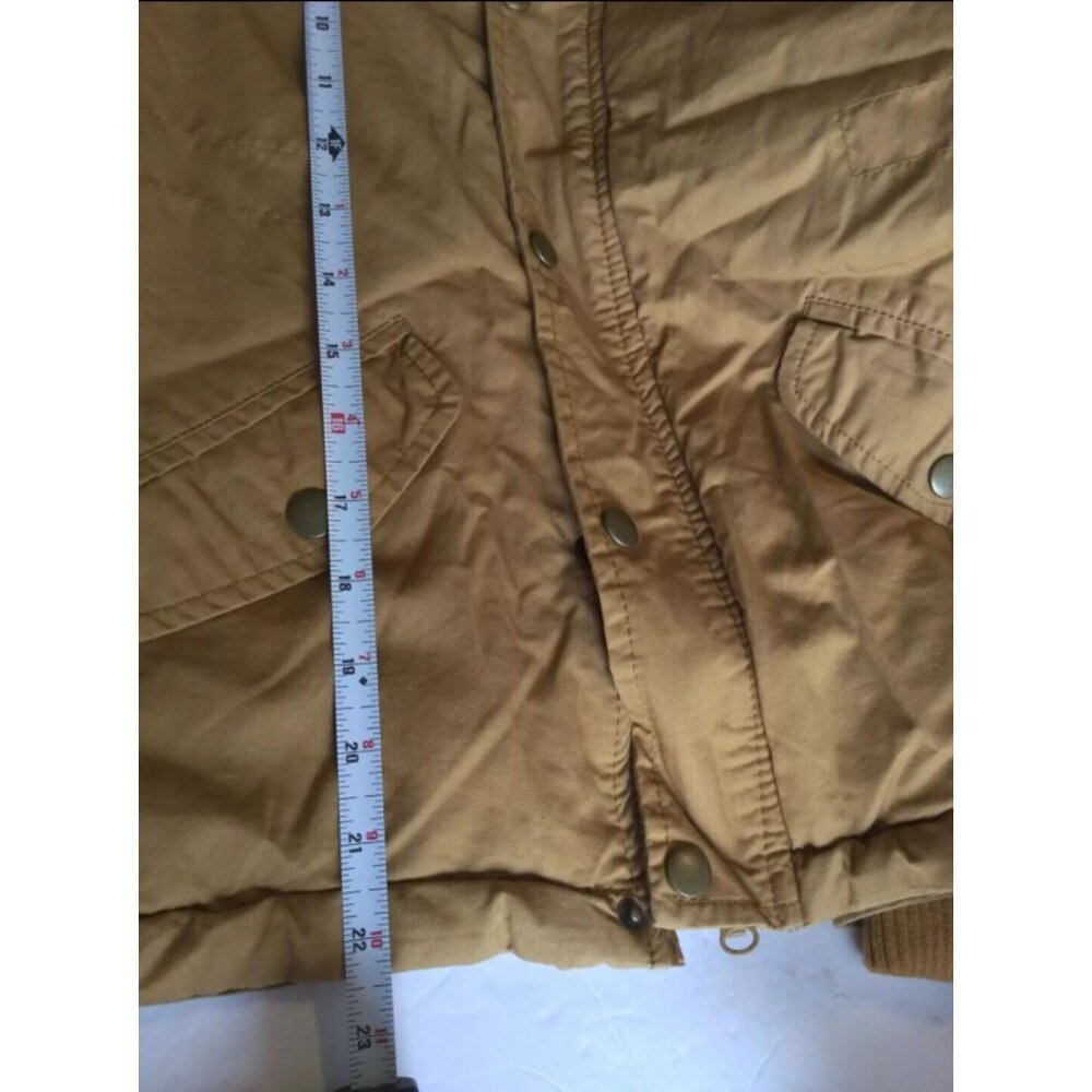 Joe Fresh Kids Boys Brown Hoodie Jacket Size S 6-7 West League Athletic Bomber - Picture 7 of 8